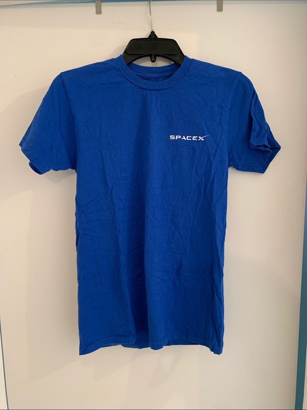 SpaceX Women's Short Sleeve Tee in Royal Blue